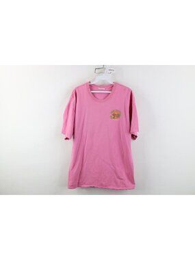 Vintage Y2K 2008 Ron Jon Surf Shop Mens Large Spring Break Beach T-Shirt Pink